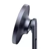 Soporte magnético de coche para pantalla Baseus MaxView gris para fijación de smartphone y tablet al salpicadero
