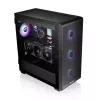 Caja de PC Thermaltake S250 TG Midi Tower negra