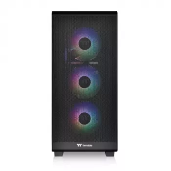 Caja de PC Thermaltake S250 TG Midi Tower negra