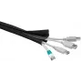 Microconnect CABLESOCK tubo para cables negro