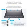 StarTech.com CABSHELF116V2PK pack de 2 bandejas rack 1U ventiladas, 16 pulgadas de profundidad