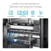 StarTech.com CABSHELF116V2PK pack de 2 bandejas rack 1U ventiladas, 16 pulgadas de profundidad