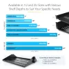 StarTech.com CABSHELF116V2PK pack de 2 bandejas rack 1U ventiladas, 16 pulgadas de profundidad