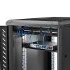 StarTech.com bandeja fija de montaje en rack de servidor 1U - bandeja universal de brazo en voladizo de 25,4 cm de profundidad de acero para rack de equipos AV/red de 19