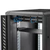 StarTech.com bandeja fija de montaje en rack de servidor 1U - bandeja universal de brazo en voladizo de 25,4 cm de profundidad de acero para rack de equipos AV/red de 19