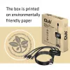CLUB3D USB Type-C + HDMI™ + MiniDisplayPort™ 1.2 a HDMI™ 4K60Hz HDR M/M adaptador activo 32AWG