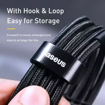 Baseus Cafule cable USB USB 2.0 2 m USB C negro