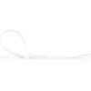 Bridas StarTech.com de 20 cm – 4 mm de ancho, diámetro de haz 55 mm, resistencia a la tracción 22 kg, bridas de nailon autoblocantes con punta curvada – 94V-2/UL listado, pack de 100 – blanco