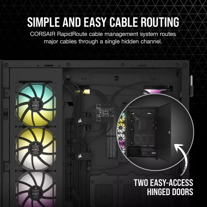 Caja PC Corsair 7000D Airflow Full Tower negra