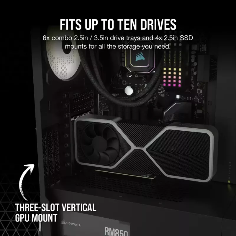 Caja PC Corsair 7000D Airflow Full Tower negra