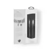 Cable Lightning Nedis CCTB39940AL10 de 1 m aluminio conector de 3,5 mm