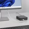 Cable StarTech.com de 6ft (2m) USB-C a DisplayPort 1.2, bidireccional, 4K 60Hz, blanco, cable adaptador de vídeo para Apple MacBook Pro / Air M1 M2 M3 M4, Mac Mini / Studio, compatible con Thunderbolt