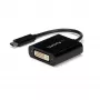 Adaptador StarTech.com USB-C a DVI – negro – 1920x1200 – convertidor de vídeo USB Type-C para su pantalla/monitor/proyector DVI-D – la versión actualizada es CDP2DVIEC