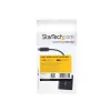 Adaptador StarTech.com USB-C a DVI – negro – 1920x1200 – convertidor de vídeo USB Type-C para su pantalla/monitor/proyector DVI-D – la versión actualizada es CDP2DVIEC