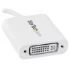 Adaptador StarTech.com USB-C a DVI - blanco, 3.2 Gen 2 (3.1 Gen 2), USB Type-C, salida DVI, 1920 x 1200 píxeles