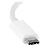 Adaptador StarTech.com USB-C a DVI - blanco, 3.2 Gen 2 (3.1 Gen 2), USB Type-C, salida DVI, 1920 x 1200 píxeles