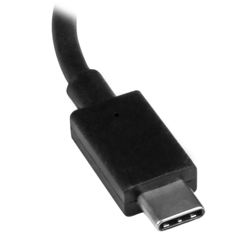 Adaptador StarTech.com USB-C a HDMI con 4K 30Hz - negro, 3.2 Gen 2 (3.1 Gen 2), USB Type-C, salida HDMI, 3840 x 2160 píxeles