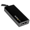 Adaptador StarTech.com USB-C a HDMI con 4K 30Hz - negro, 3.2 Gen 2 (3.1 Gen 2), USB Type-C, salida HDMI, 3840 x 2160 píxeles