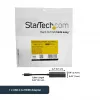 Adaptador StarTech.com USB-C a HDMI con 4K 30Hz - negro, 3.2 Gen 2 (3.1 Gen 2), USB Type-C, salida HDMI, 3840 x 2160 píxeles