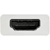 Adaptador StarTech.com USB-C a HDMI - blanco - 4K 60Hz, USB Type-C, salida HDMI, 3840 x 2160 píxeles