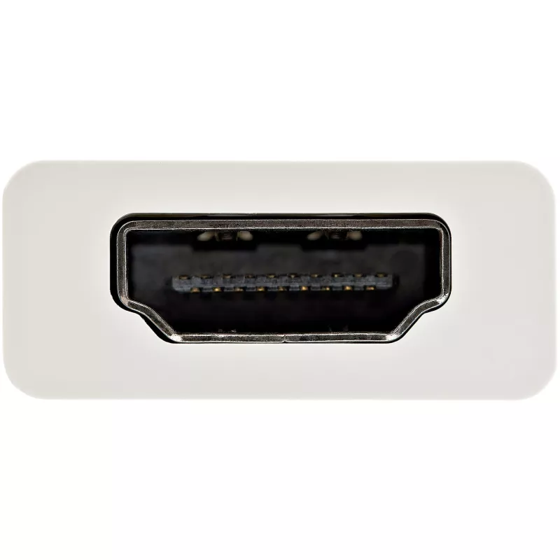 Adaptador StarTech.com USB-C a HDMI - blanco - 4K 60Hz, USB Type-C, salida HDMI, 3840 x 2160 píxeles