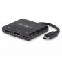 Adaptador multipuerto StarTech.com USB-C con HDMI – puerto USB 3.0 – 60W PD – negro