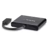 Adaptador multipuerto StarTech.com USB-C con HDMI – puerto USB 3.0 – 60W PD – negro
