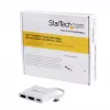 Adaptador multipuerto StarTech.com USB-C con HDMI – conector USB 3.0 – 60 W PD – blanco