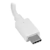 Adaptador StarTech.com USB-C a HDMI con 4K 30Hz - blanco, USB Type-C, salida HDMI, 3840 x 2160 píxeles