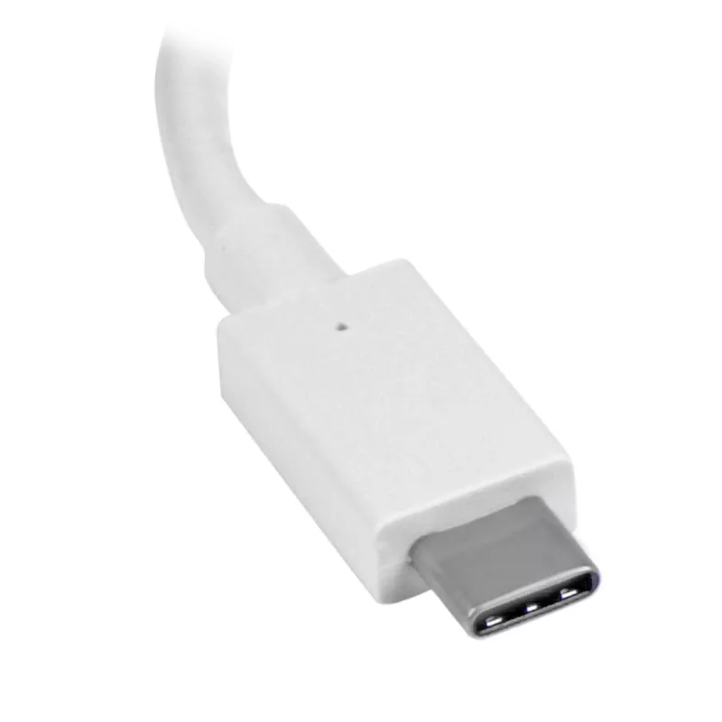 Adaptador StarTech.com USB-C a HDMI con 4K 30Hz - blanco, USB Type-C, salida HDMI, 3840 x 2160 píxeles