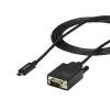 Cable StarTech.com de 1,8 m USB-C a VGA – 1920 x 1200/1080p cable adaptador de vídeo activo USB Type-C a VGA – compatible con Thunderbolt 3 – portátil a monitor/proyector VGA – DP Alt Mode HBR2