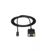 Cable StarTech.com de 1,8 m USB-C a VGA – 1920 x 1200/1080p cable adaptador de vídeo activo USB Type-C a VGA – compatible con Thunderbolt 3 – portátil a monitor/proyector VGA – DP Alt Mode HBR2