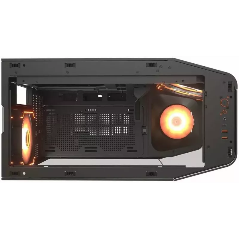 Caja de ordenador COUGAR FV270 RGB, semitorre, negra