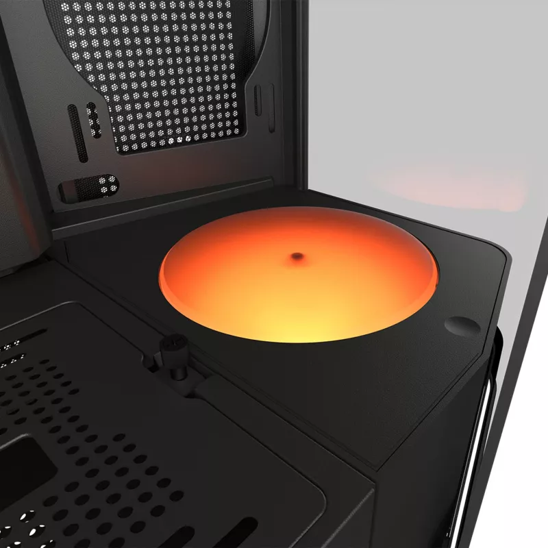 Plataforma giratoria luminosa COUGAR para FV270, negra