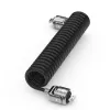 Cable de seguridad con cerradura Compulocks CL02H Dual Head Coiled T-bar