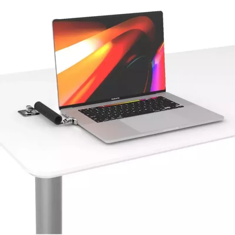 Cable de seguridad con cerradura Compulocks CL02H Dual Head Coiled T-bar