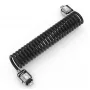 Cable de seguridad con cerradura Compulocks CL02H Dual Head Coiled T-bar