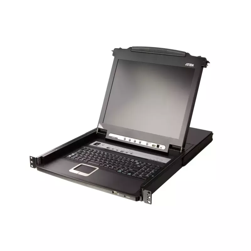 KVM-Switch ATEN CL5708M Rackeinbau Negro 1HE 17