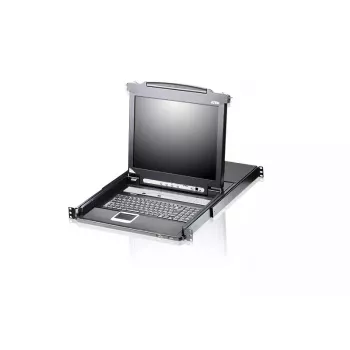 KVM-Switch ATEN CL5708M Rackeinbau Negro 1HE 17