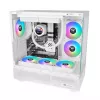 Thermaltake CT120 EX Reverse ARGB Sync CL-F194-PL12SW-A ventilador de caja, 120 mm, rodamiento hidráulico, pack de 3, blanco