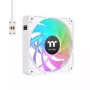 Thermaltake CT120 EX Reverse ARGB Sync CL-F194-PL12SW-A ventilador de caja, 120 mm, rodamiento hidráulico, pack de 3, blanco