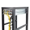 StarTech.com gancho en D de gestión de cables vertical para rack de servidor 1U – 4,5 x 10 cm (1,8 x 3,9