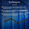 StarTech.com bridas horizontales de guía de cables con desplazamiento de 2
