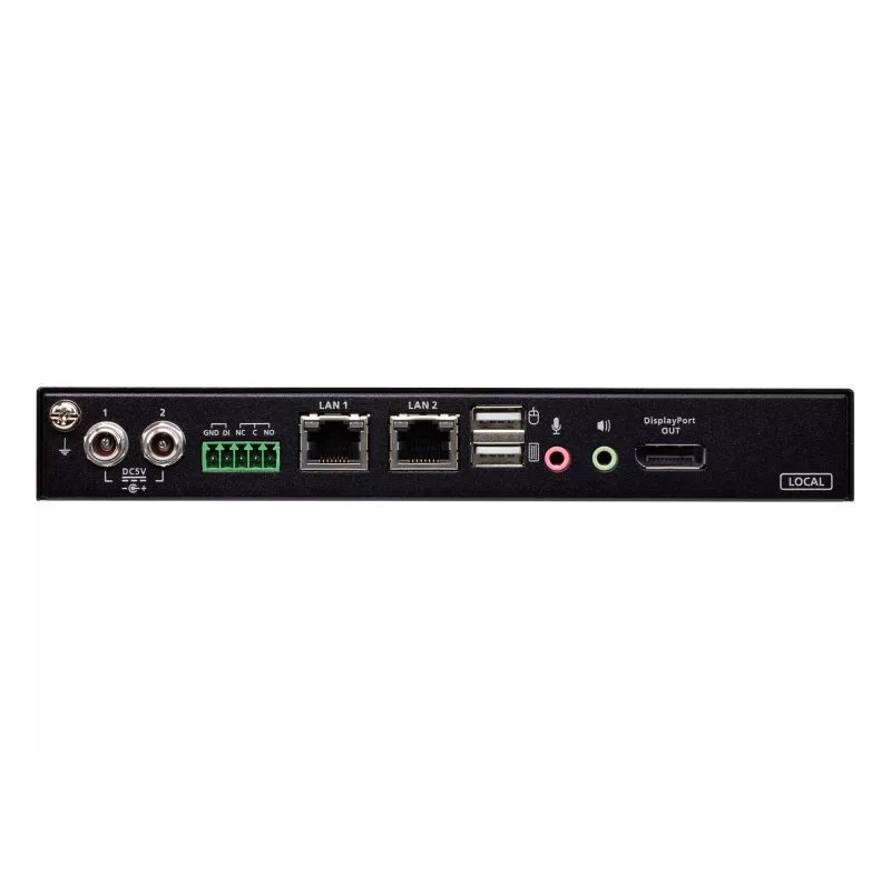 ATEN Switch KVM sobre IP DisplayPort 4K de un solo puerto con acceso compartido 1 local/remoto