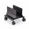 StarTech.com CPUMOBILESTND carro para torre de ordenador con ruedas, ajustable, acero, negro