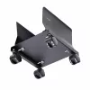 StarTech.com CPUMOBILESTND carro para torre de ordenador con ruedas, ajustable, acero, negro
