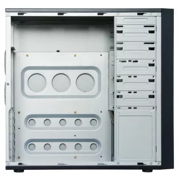 Caja de ordenador Chieftec CQ-01B-U3-OP semitorre negra
