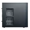 Caja de ordenador Chieftec CQ-01B-U3-OP semitorre negra