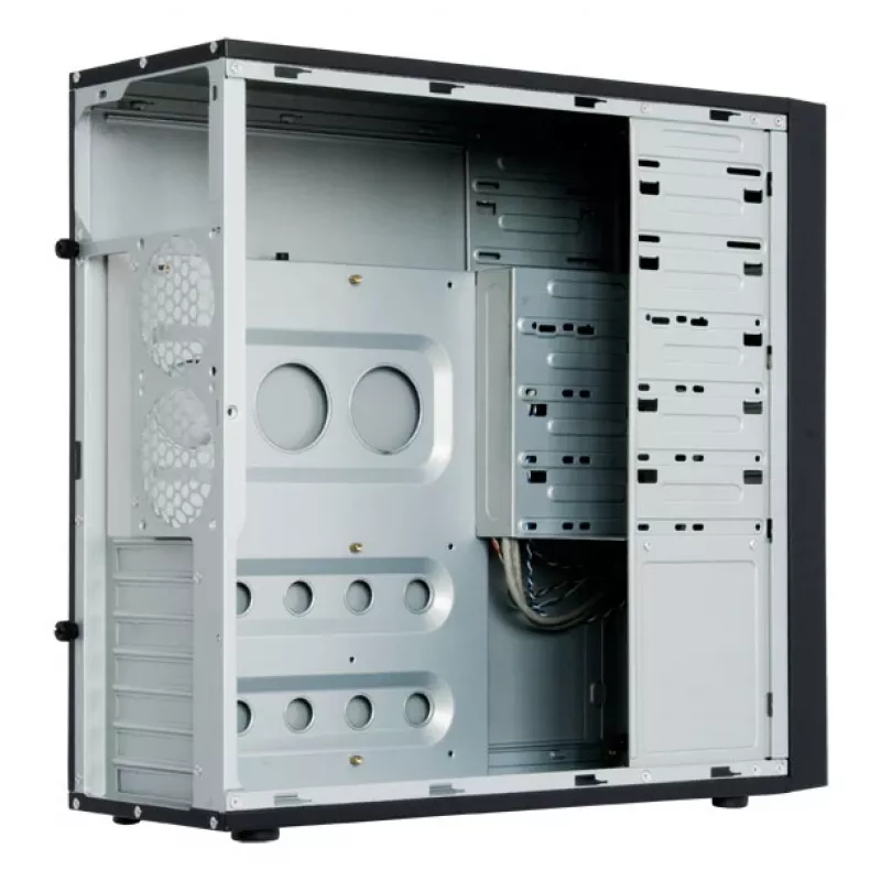 Caja de ordenador Chieftec CQ-01B-U3-OP semitorre negra