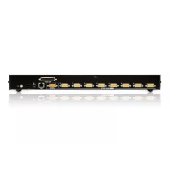 ATEN Switch KVM sobre IP VGA USB - PS/2 de 8 puertos con puerto USB periférico
